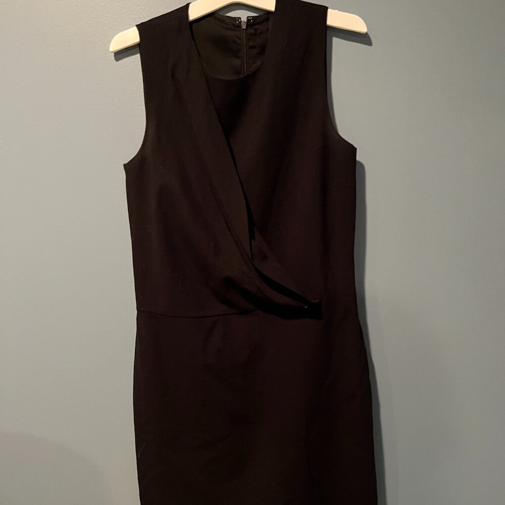 Black Business Professional Dress Zip-up Back Size S